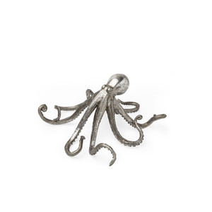 Petite Silver Resin Octopus Sculpture N270-392447