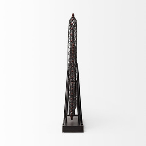 Metal And Wood London Eye Moveable Sculpture N270-392560