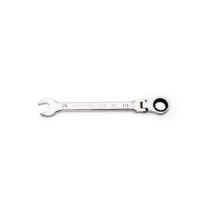 GearWrench 7/8 Inch 90-Tooth 12 Point Flex Head Ratcheting Combination Wrench T398-KDT86751