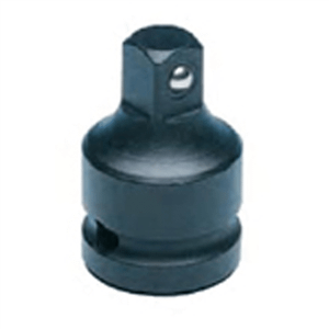 Grey Pneumatic 1/2" Female x 3/8" Male Adapter w/ Locking Pin T398-GRE2228AL