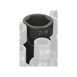 Grey Pneumatic SOC 7/8 3/8D IMP UNIV 6PT T398-GRE1028U