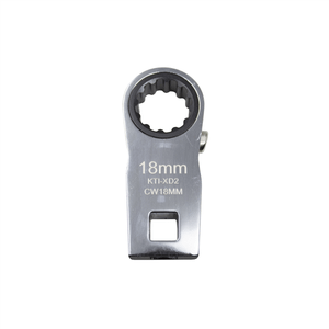 K Tool International Ratcheting Crowfoot Wrench 18mm 3/8 Inch Drive T398-KTIXD2CW18MM
