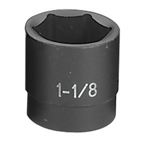 Grey Pneumatic SOC 1-1/8 1/2D IMP 6PT T398-GRE2036R