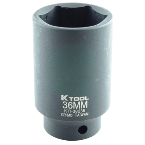 K Tool International 1/2D 36MM DEEP IMP SKT T398-KTI38236