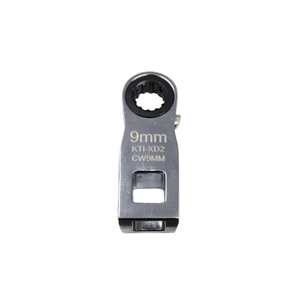 K Tool International Ratcheting Crowfoot Wrench 9mm 3/8 Inch Drive T398-KTIXD2CW9MM