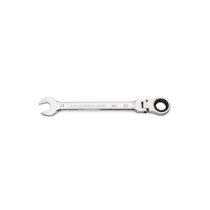 GearWrench 21mm 90-Tooth 12 Point Flex Head Ratcheting Combination Wrench T398-KDT86721