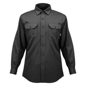 Flame Resistant Welding Jacket, 7oz. FR Shirts for Men, Machine Washable Cotton Heat-Resistant Weld E415-KSKCMKSKAKCMN3CIZV0