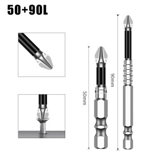 Color: green - K5 Non-slip High Hardness Bit S2 Strong Magnetic 5A Black Non-slip Cross Head Electr F640-12000044173899087