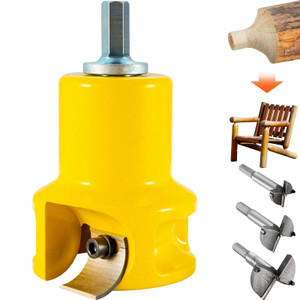 Tenon Cutter, 1.5" / 38 mm Diameter, Premium Aluminum & Steel Log Furniture Cutter, with Dual Curve E415-KSZYCYDBDDWC19K3MV0