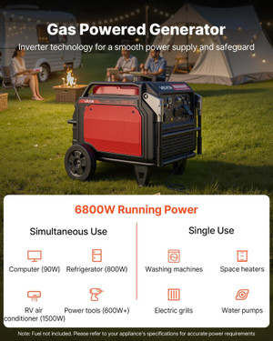 Inverter Generator, 10000W Peak Watt Quiet Inverter Generator, Remote Start Inverters Generators fo E415-BCGBPFDJJYSDO10UZ001V5