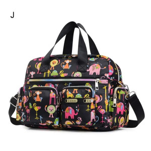 Color: Dark Grey - Casual Large Capacity Women's Travel Bags Easy to Carry Sports Gym Bag Overnight F640-12000043199580230