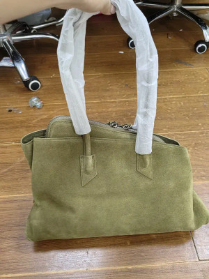 Color: green - Brand Crocodile pattern genuine leather luxury Handbags High Quality alligator large F640-12000049681573456