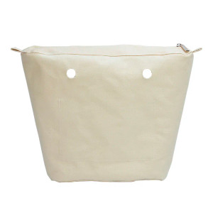Color: Mustard, Size: M, Ships From: CHINA - New 1 PC Canvas Inner O bag Organizer Insert Zipper Po F640-12000050687574084