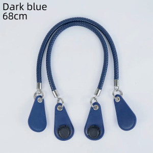 Color: Yellow, Ships From: CHINA - 2025 Obag PU Woven braided leather Rope Handles strap belt for O F640-12000050654750153