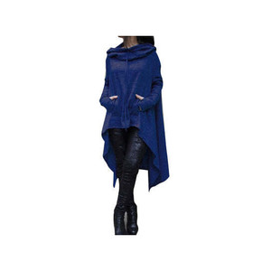 Size: 3X-Large,Color: Blue - Hoodieni Must Have Hi-Lo Hoodie K290-44032323984