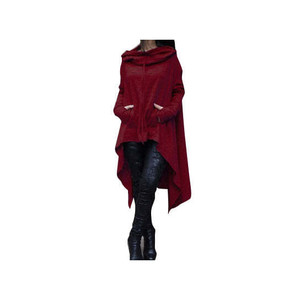 Size: 2X-Large,Color: Red - Hoodieni Must Have Hi-Lo Hoodie K290-44032323536
