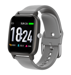 Color: PEWTER - Ultima Heart Health Tracker Smart Watch With Many More Functions K290-33457482465366