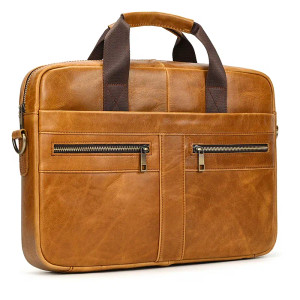 Color: Blue, Ships From: CHINA - Newsbirds Leather Men Briefcase Doctor Layer Business Man Laptop B F640-12000035733524885