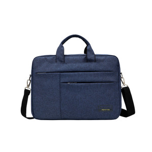 Color: Navy blue, Size: 13 - Business men's laptop bag large capacity briefcasemillet single should Q119-CJBHNSNS00418-Navy blue-13