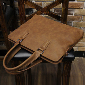 Crazy Horse Leather Men's Handbag Q119-CJBHNSNS19527