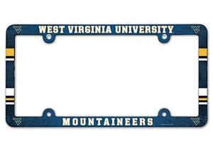 West Virginia Mountaineers License Plate Frame - Full Color Z157-3208590065