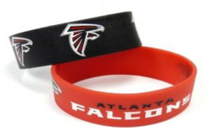 Atlanta Falcons Bracelets 2 Pack Wide Z157-6326402173