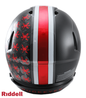 Ohio State Buckeyes Helmet Riddell Authentic Full Size Speed Style Black Alternate Z157-9585532874