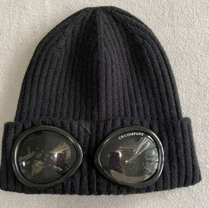 Color: Black - Cply Company Sales Designer Two Lens Glasses Goggles Beanies Men Knitted Hats Skull  Y829-1465257985013805093