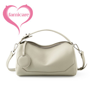 2025 New Women's Genuine Leather Shoulder Bag Vegetable Tanned Cowhide Handbag Boston Style Hand-he F640-3256808233592710