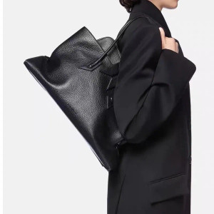 Color: black - Brand Crocodile pattern genuine leather luxury Handbags High Quality alligator large F640-12000049681573455