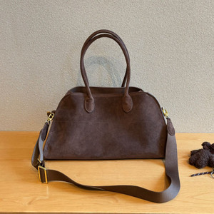 Suede Luxury Design Tote Large Capacity Commuting Bag High Quality Fashion Briefcase Handbag Ladies F640-3256807508643640