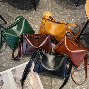Women Soft Cow Leather Commute Crossbody Bags Female Cowhide Large Capacity Underarm Shoulder Bag L F640-3256809343898402