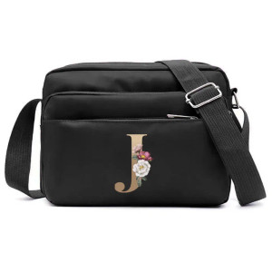 Color: army green - New Fashion Multi-layer Travel Leisure Simple Storage Bag Black Gold Letter Ser F640-12000038175142856