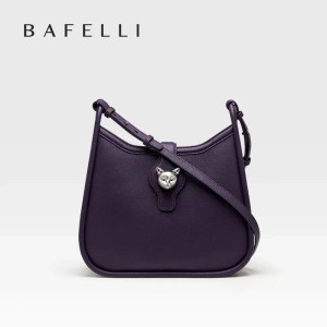 Color: PURPLE - BAFELLI 2025 CAT LUXURY BRAND NEW WOMEN'S SHOULDER BAG TRENDING RETRO STYLE VINTAGE F640-12000033596490938