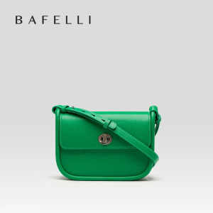 Color: green - BAFELLI 2024 WOMEN'S NEW TREND LEATHER SADDLE BAGS FASHION STYLE ORIGINAL DESIGNER L F640-12000030459353884