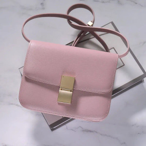 Color: Silver, Size: M - Factory Genuine Leather Ladies Tofu Bag Luxury Design Handbag Purse Small  F640-12000033444466335