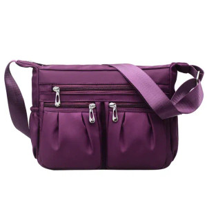Color: green, Size: XS - Nylon Crossbody Bag For Women Large Capacity Shoulder Bag Multi-pocket Fem F640-12000035917242157