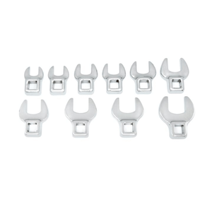 GearWrench 10 Piece 3/8 Inch Drive Crowfoot Metric Wrench Set T398-KDT81909