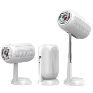 TS-6 Android 11 WiFi6 4K Mini Projector Hidden Lift Gimbal Projector US Plug(White) A146-TBD0605305601A