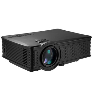LY-50 1800 Lumens 1280x800 Home Theater LED Projector with Remote Control, Support AV & USB & VGA & A146-DMP1929B