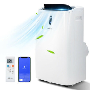 12000 BTU Portable 4-in-1 Air Conditioner with Smart Control-White B593-FP10115US