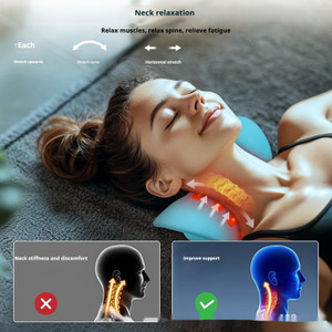 Sleep Cervical Traction Device Red Light Infrared Light Pulse Q119-CJJT2462854