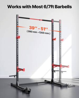 Power Cage Rack, Multifunctional Squat Rack for Home Gym, Width-Adjustable Workout Strength Trainin E415-LGXSDJKDJKD0KSOIL001V0