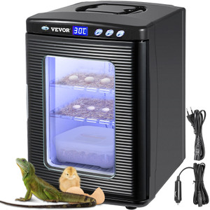 Egg Incubator and Hatcher 25L Black Reptile Egg Incubator 5-42?°C Scientific Hatcher Heating Bright E415-FHQ25LHSFYQ5-6D01V1