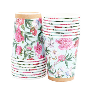 Color: 9OZ plastic cup 8PCS - Hawaiian Garden Party Set Q119-CJCJ114800403CX