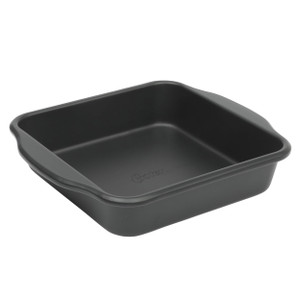 Oster Teston Platinum Collection 8 Inch Nonstick Carbon Steel Square Cake Pan in Matte Black D970-143742.01