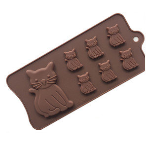 Silicone Chocolate Mould Biscuit Mould Ice Tray Q119-CJCJ1217501