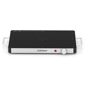 Electric Warming Tray Food Warmer with Adjustable Temperature Control B593-ES10507US