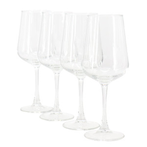 Gibson Home Belinni 4 Piece 15.4 Ounce Classic Wine Glass Set D970-140480.04