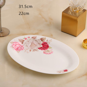 style: I - Oval Jingdezhen Ceramic Large Serving Plate Q119-CJCJ117715009IR